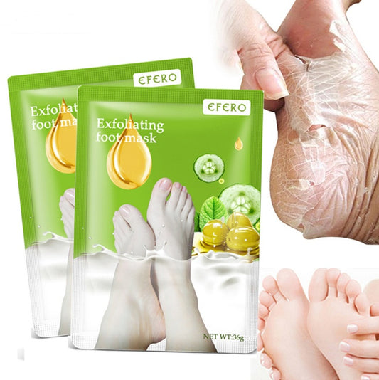 Exfoliating Foot Mask – Peeling Pedicure Socks for Dead Skin & Cracked Heels