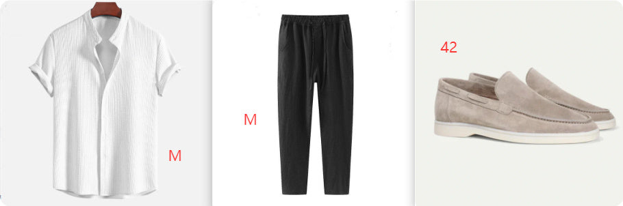 Men’s Summer Loose Shirt – Short Sleeve Casual Top