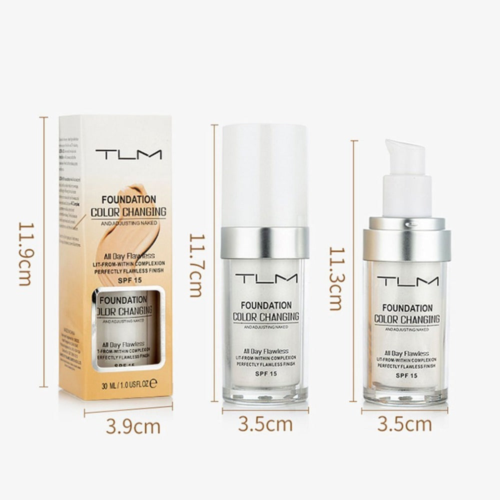 "Color Changing Foundation Makeup Base Liquid Foundation"