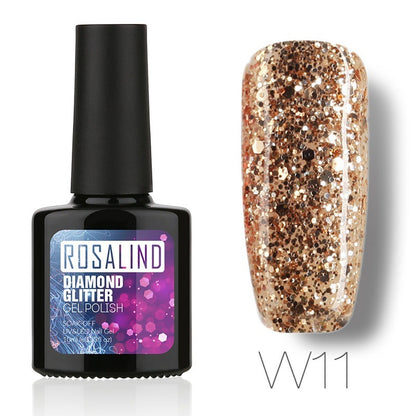 Diamond Nail Gel – Shiny Long-Lasting Gel Polish for Sparkling Nail Art