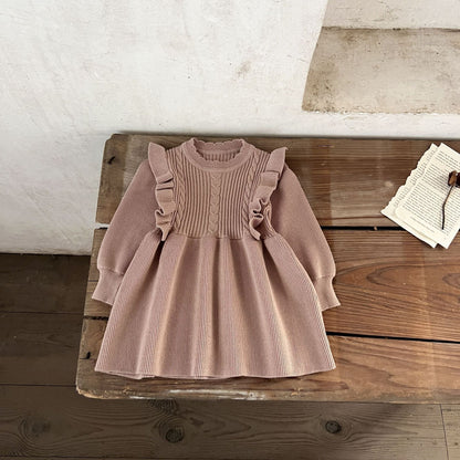 Cotton Wool Thermal Dress – Autumn & Winter kid’s Wear