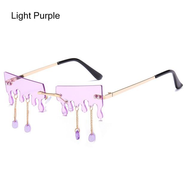 Butterfly Rimless Sunglasses – Fashion Women’s Shades
