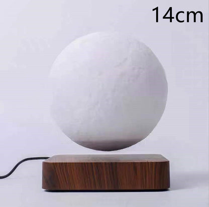 Levitating Moon Lamp – 3D Printed Floating Night Light with Magnetic Base