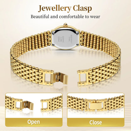 Women’s High-End Waterproof Retro Watch