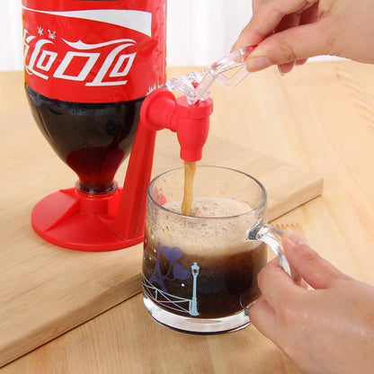 Upside-Down Soda & Water Dispenser – Party Beverage Bottle Gadget