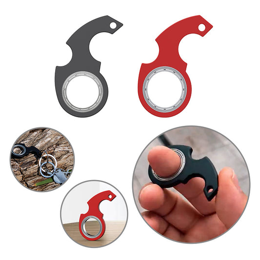 Creative Fidget Spinner Keychain – Stress Relief Toy
