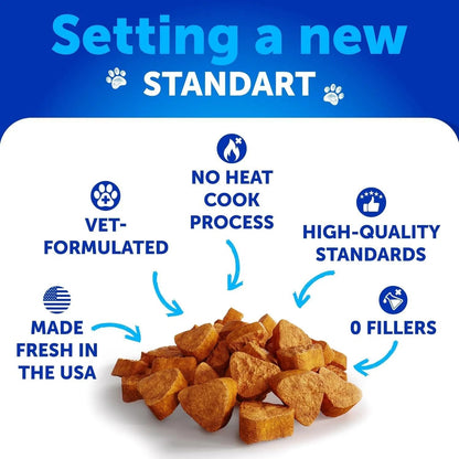 No Poo Chews for Dogs – Coprophagia Deterrent Treats with Probiotics & Enzymes, Immune & Digestive Support for Puppies & Dogs