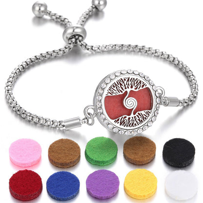 2024 New Kaleidoscope Aromatherapy Bracelet – Essential Oil Diffuser Locket Jewelry for Women