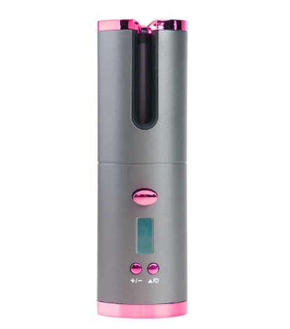 Rechargeable Automatic Hair Curler – Portable Ceramic Rotating Styler