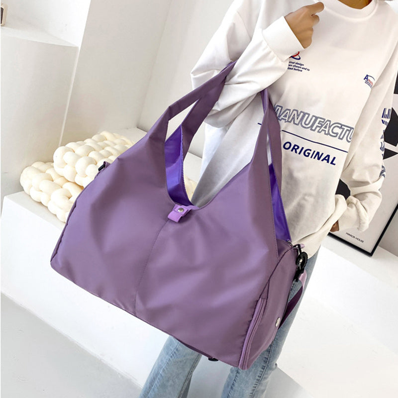 Women’s Yoga Sports Bag – Large Capacity Travel Duffel with Wet & Dry Separation