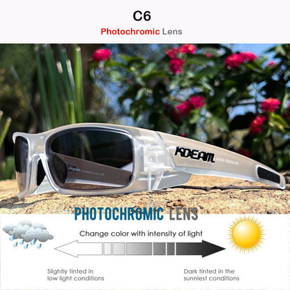 Trendy Outdoor Sports Polarized Sunglasses Men And Women Eye Protection Colorful Sunglasses