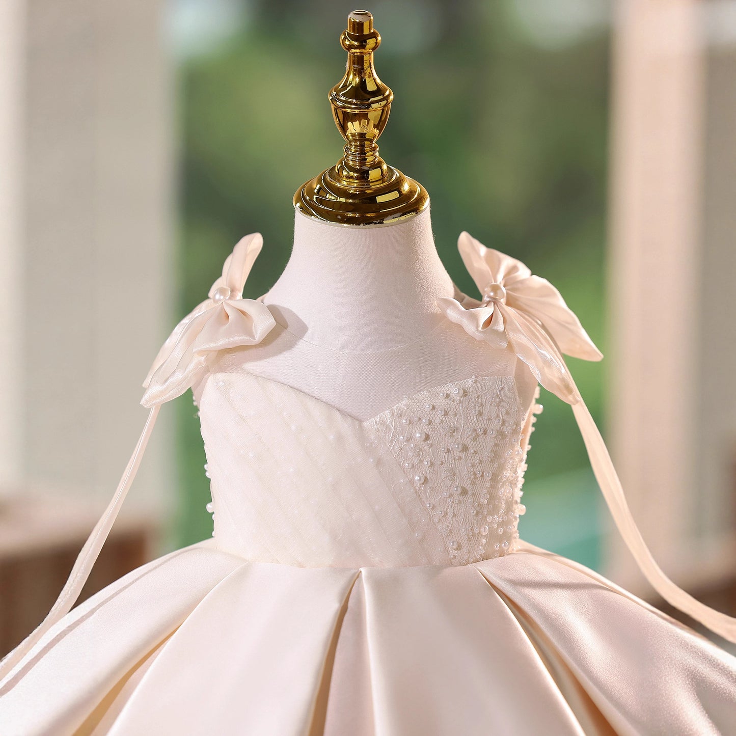 Girls’ Piano Dress – Elegant Wedding Pettiskirt