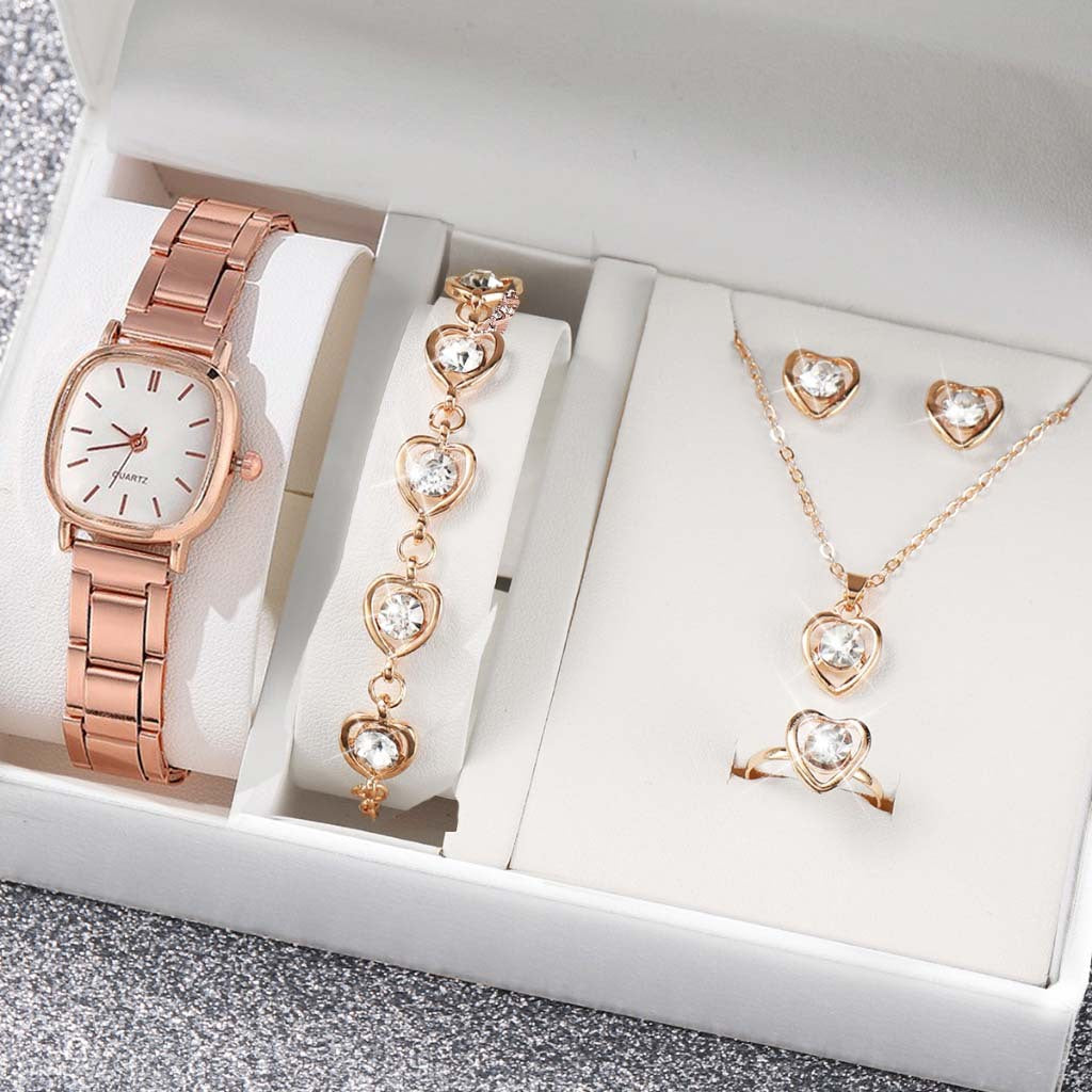Women’s Alloy Square Roman Quartz Watch