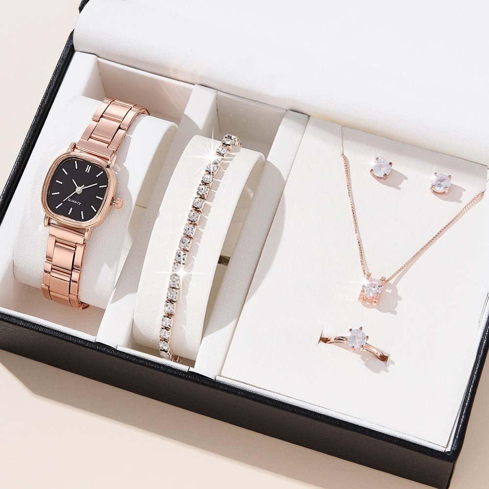 Women’s Alloy Square Roman Quartz Watch