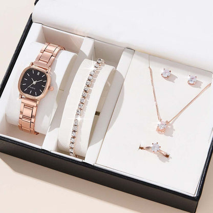 Women’s Alloy Square Roman Quartz Watch