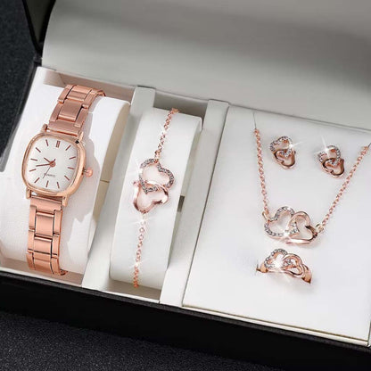 Women’s Alloy Square Roman Quartz Watch