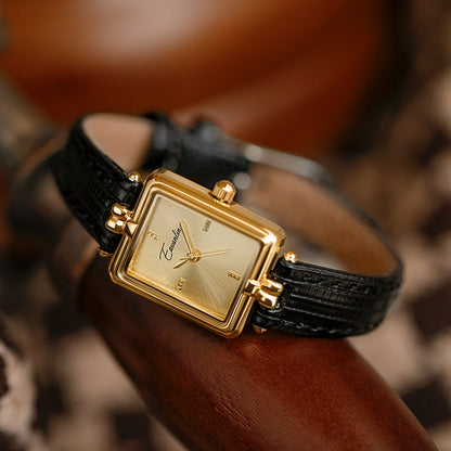 Women’s Retro Luxury Small Square Watch