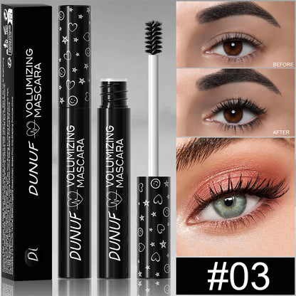 Long Lasting Waterproof Thick Long Curling Color Mascara
