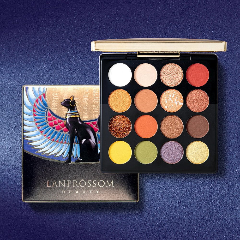 16-Color Shimmer & Matte Makeup Palette