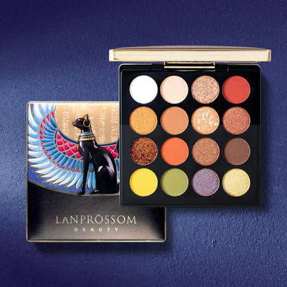 16-Color Shimmer & Matte Makeup Palette