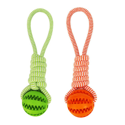 Interactive Dog Treat Chew Ball