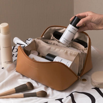 Large Capacity Travel Cosmetic Bag Women Toiletry Organizer