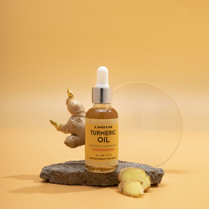 "Turmeric Essential Oil Skincare Set Moisturizing & Brightening"