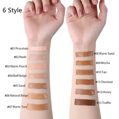 "Liquid Foundation Oil Control Concealer Makeup Base"