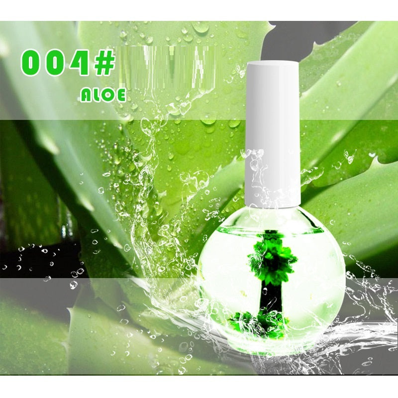 Nail Beauty Treatment Oil – Dried Flower Nutrition Base Coat & Moisturizing Nail Care Solution