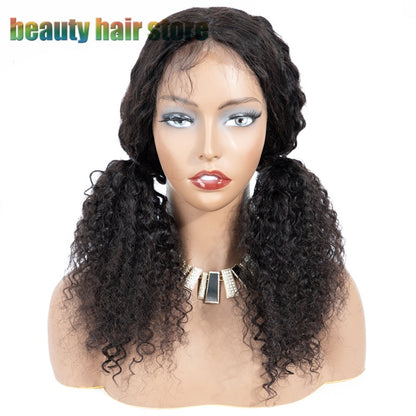 Brazilian Kinky Curly Lace Front Wig – Human Hair