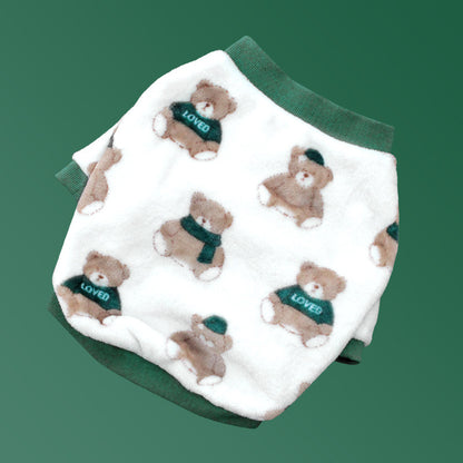 French Dog Pajamas – Warm Winter Clothes for Corgi & Small Pets
