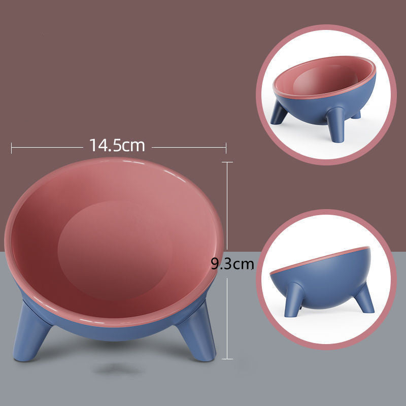 Cat & Dog Bowl with Stand – Nordic Style Raised Feeder for Pets, Rabbits & Bunnies