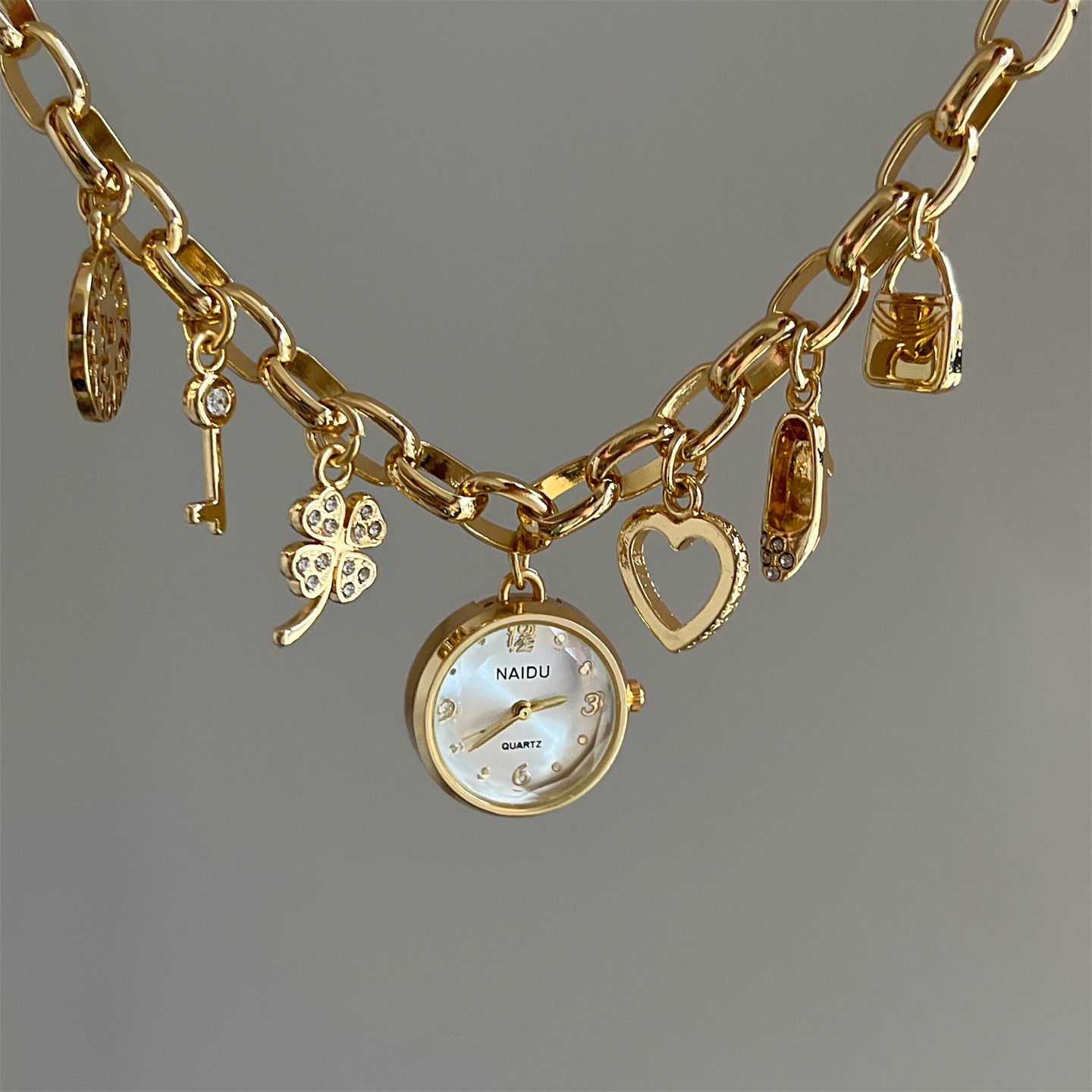 Women’s Korean Style Diamond Love Watch