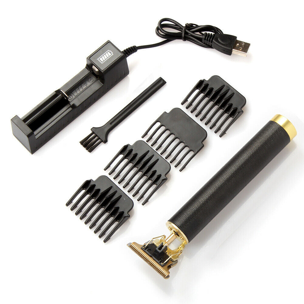 Rechargeable Electric Hair Clippers – Beard Trimmer & Hair Cutting Machine for Men