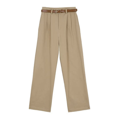 French Retro High Waist Casual Pants