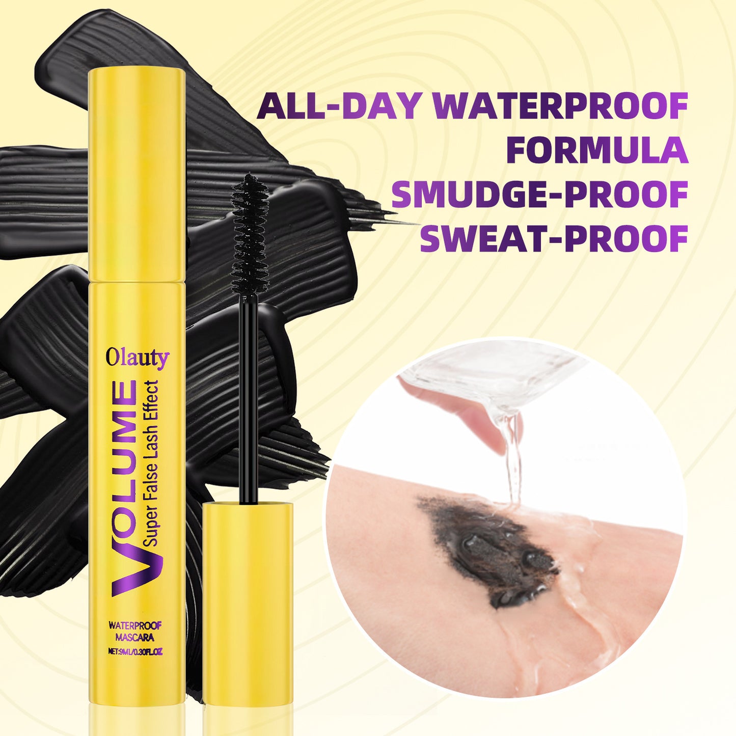 Long Lasting Non Smudge Fiber Plump Curling Mascara