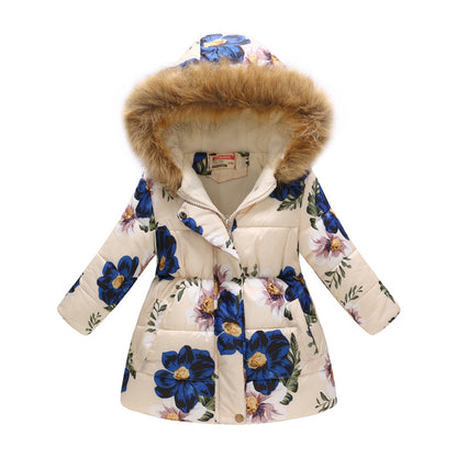 Kids’ Winter Cotton Padded Jacket – Warm Outerwear