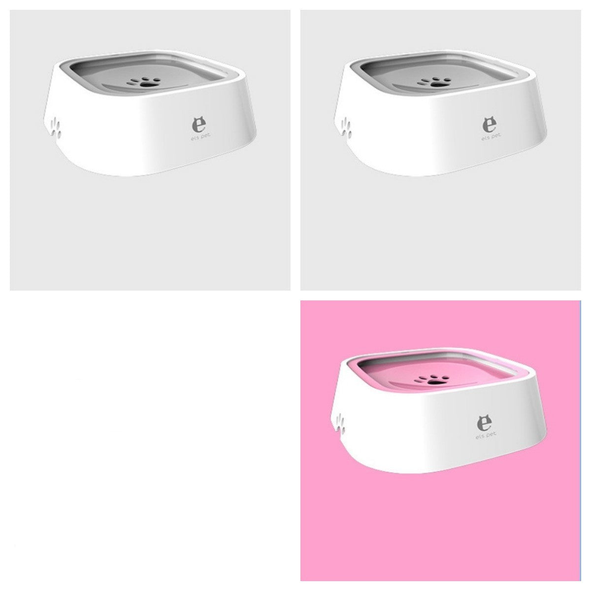 1.5L Cat & Dog Water Bowl – Anti-Overflow Slow Feeder & Floating Pet Fountain, ABS & PP Materials