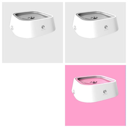 1.5L Cat & Dog Water Bowl – Anti-Overflow Slow Feeder & Floating Pet Fountain, ABS & PP Materials