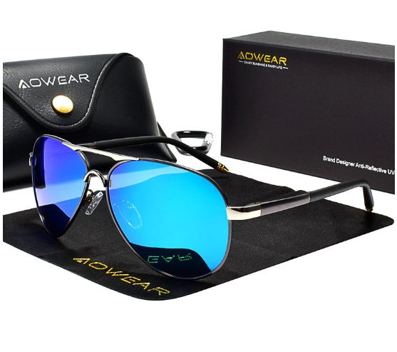 Sun Glasses Men Travel For Pilot Sunglasses Big Frame