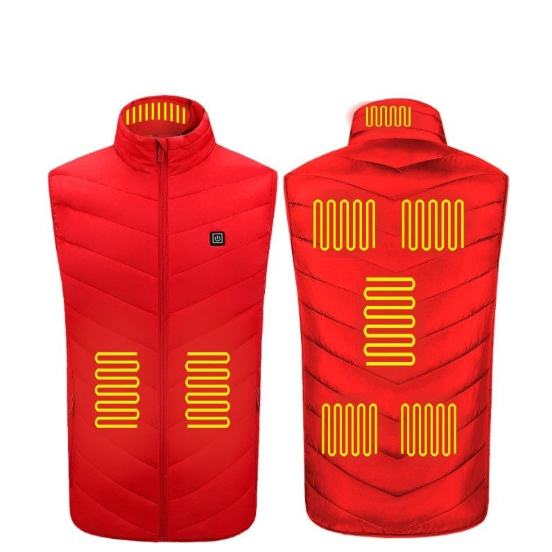 USB Heated Vest – Washable Electric Winter Wear