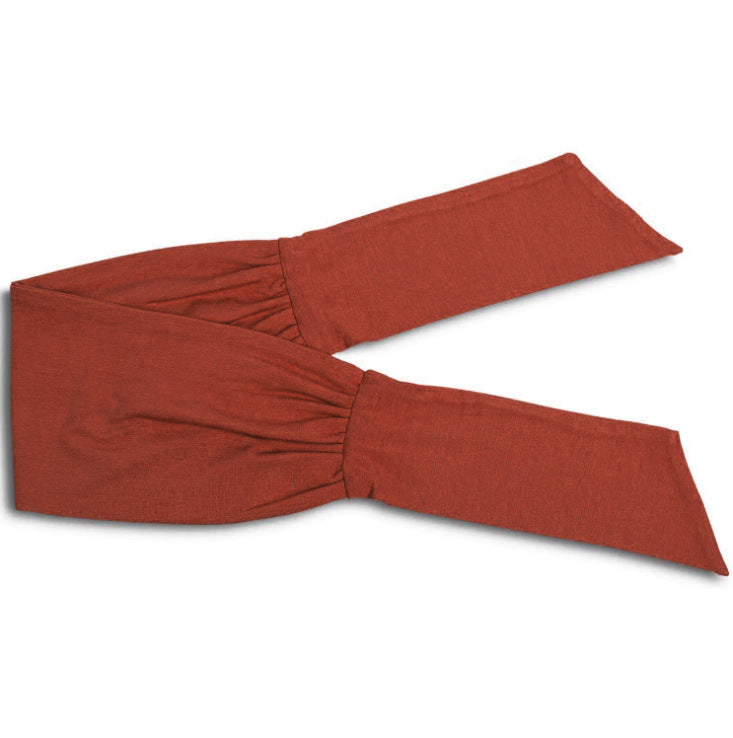 Knotted Yoga Hair Band – Elastic Sports Headband Bandana