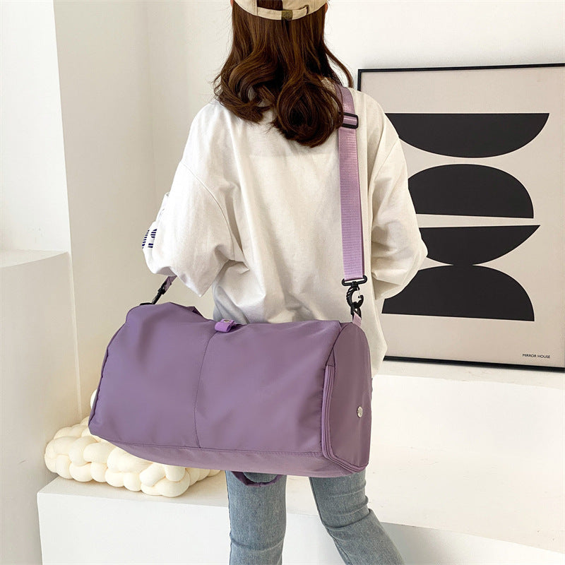 Women’s Yoga Sports Bag – Large Capacity Travel Duffel with Wet & Dry Separation