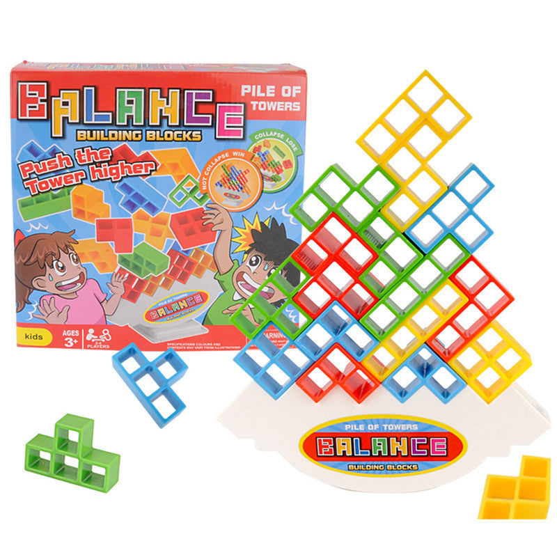 Balance Stacking Tower Game – Fun Block Puzzle for Kids & Adults