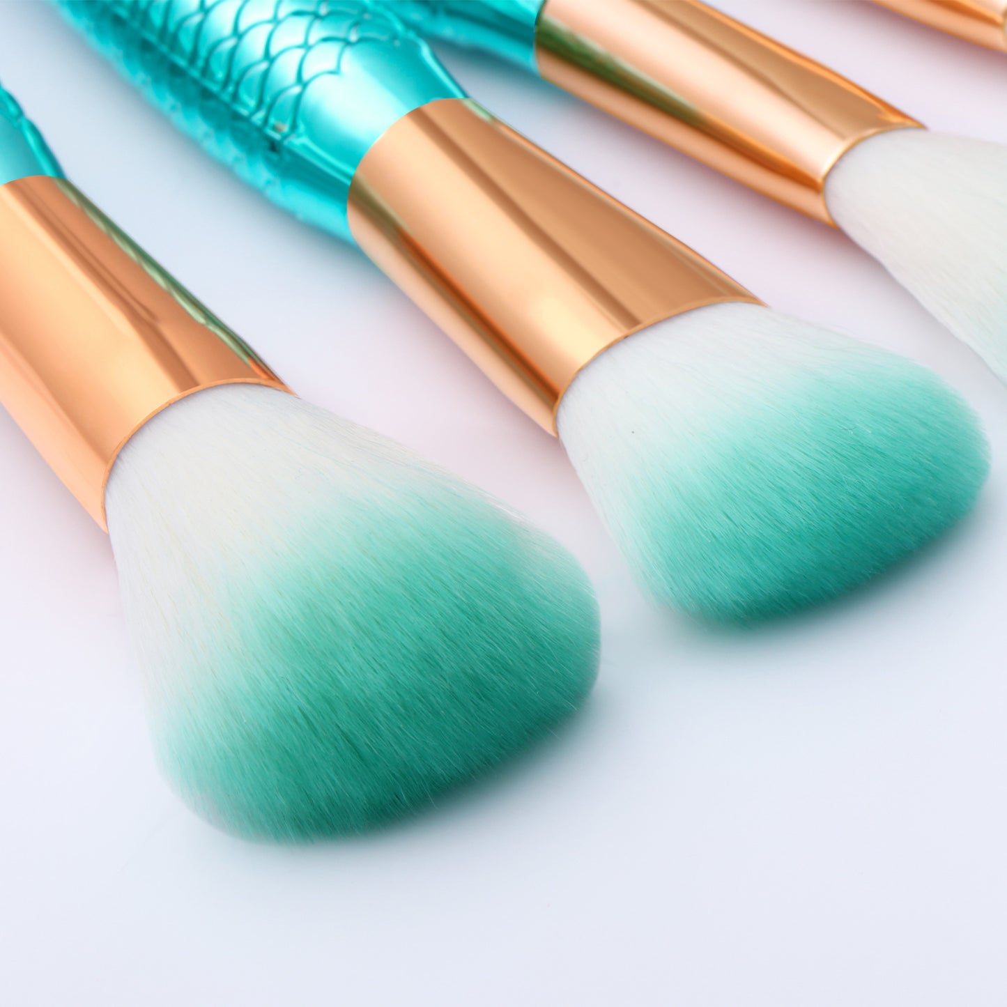 11Pcs Mermaid Makeup Brushes Set