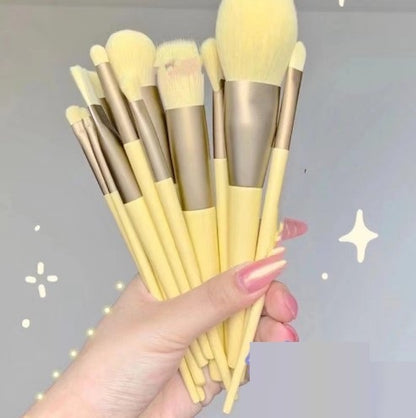 13-Pcs Makeup Brush Set – Foundation, Eyeshadow & Blush Brushes