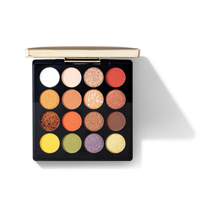 16-Color Shimmer & Matte Makeup Palette