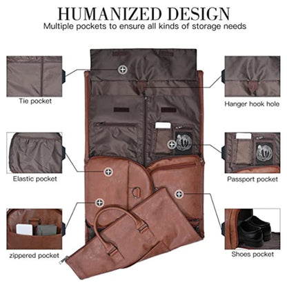 Convertible Travel Carry-On Bag – Clothing & Luggage Duffel