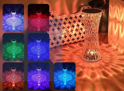 Crystal Diamond LED Table Lamp