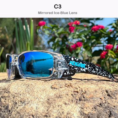 Trendy Outdoor Sports Polarized Sunglasses Men And Women Eye Protection Colorful Sunglasses